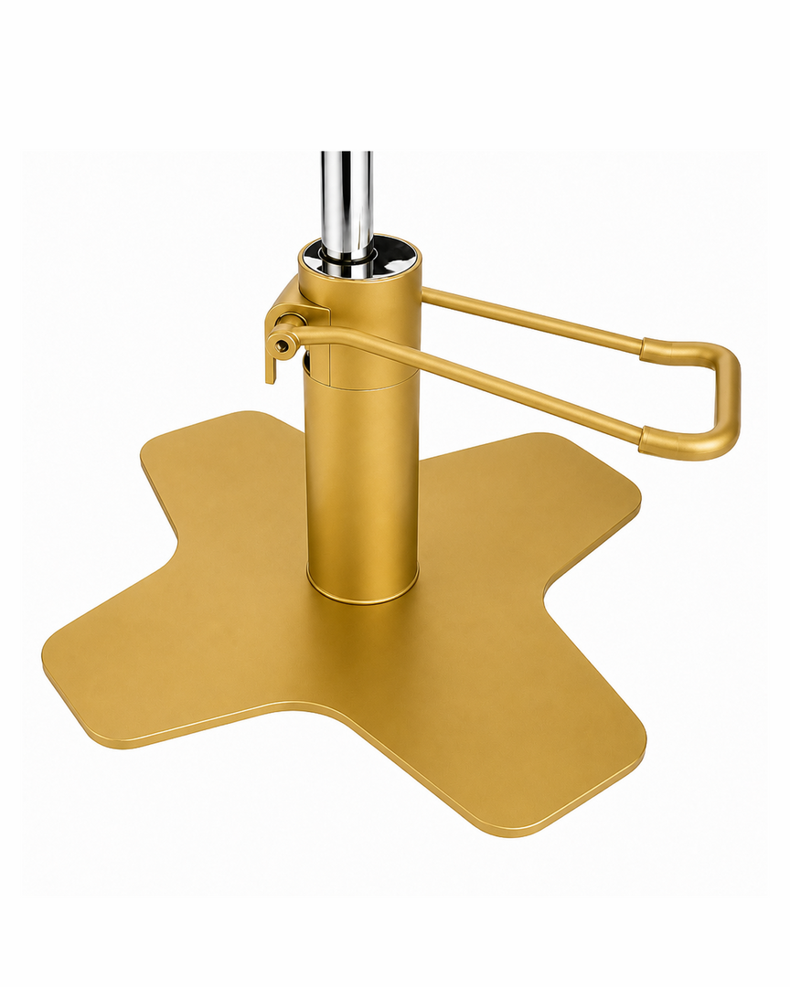 Star pump matt gold
