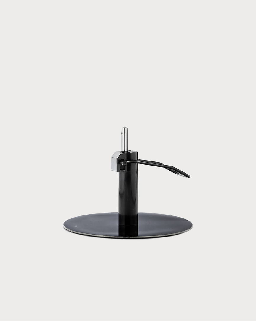 Heavy duty salon chair hydraulic lift pump black cylinder with durable metal construction